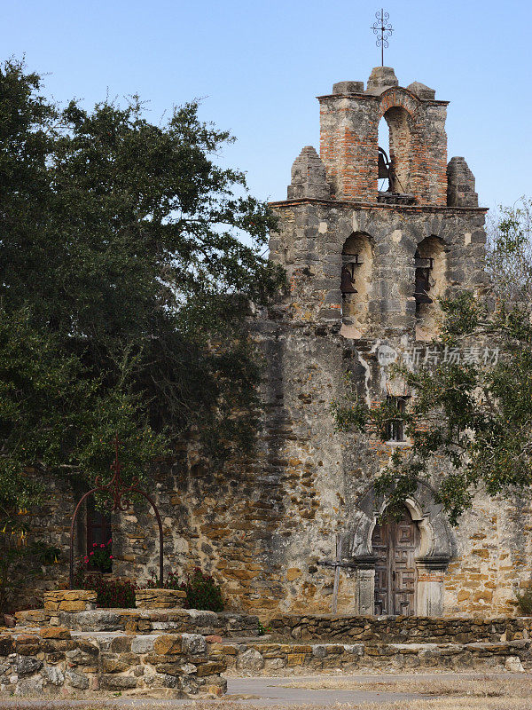 Mission Espada西班牙裔历史地标